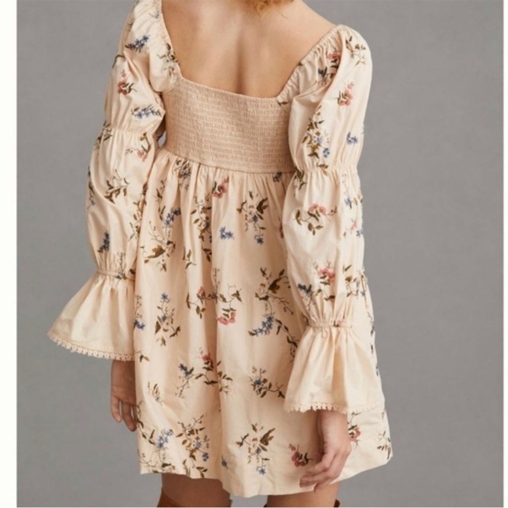 Anthropologie Embroidered Babydoll Dress - Picture 2 of 3